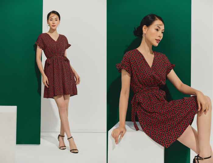 Thử ngay mẫu váy xoè chị em sẽ thật bất ngờ