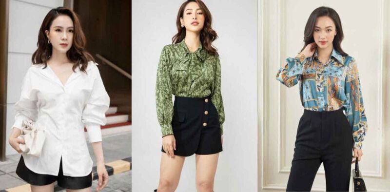 10 Mẫu sơ mi nữ dài tay Trang Chủ Fly88.Com Uy Tín Đẳng Cấp Số 1 Châu Á đẹp