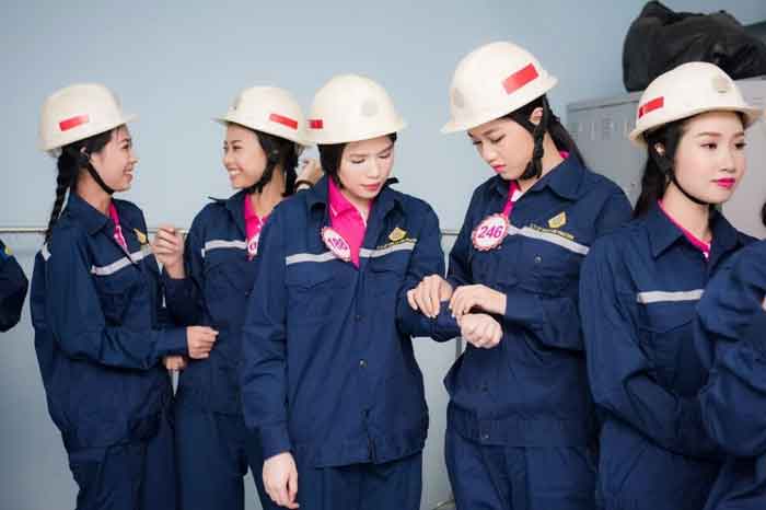 Mẫu Flyok.vip truy cập ngay bảo hộ công nhân nữ