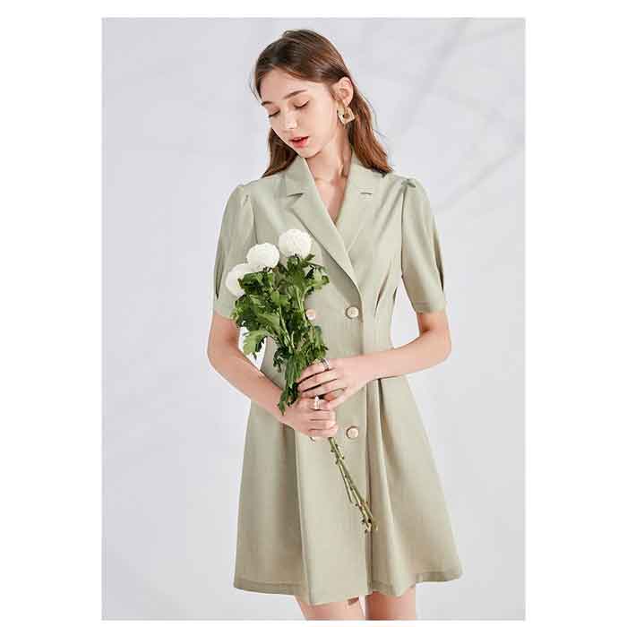 Vẻ đẹp dịu dàng của các cô nàng Trang Chủ Fly88.Com Uy Tín Đẳng Cấp Số 1 Châu Á được tôn lên gấp bội với đầm giả vest