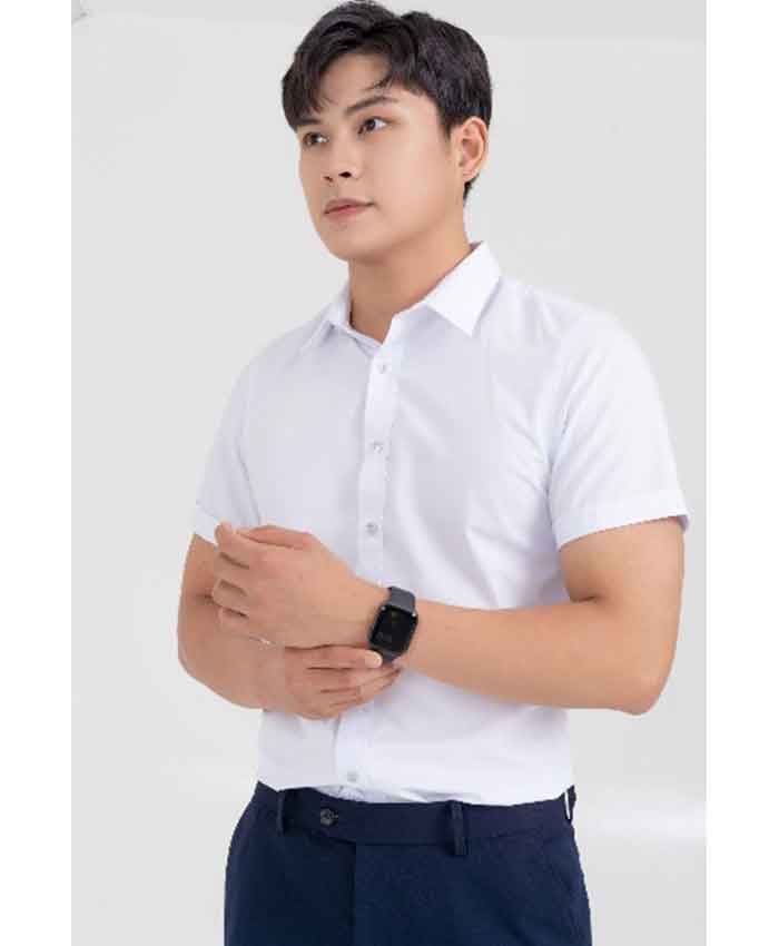 Áo sơ mi nam cộc tay Nhà Cái FLY88.COM Xanh Chín, Uy Tín Tặng 188k Fly88 com cá cược WC 2026