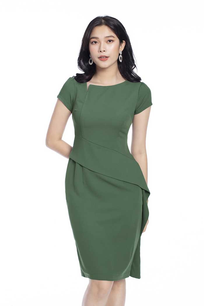 Đầm liên thân Trang Chủ Fly88.Com Uy Tín Đẳng Cấp Số 1 Châu Á đơn sắc đẹp dịu dàng