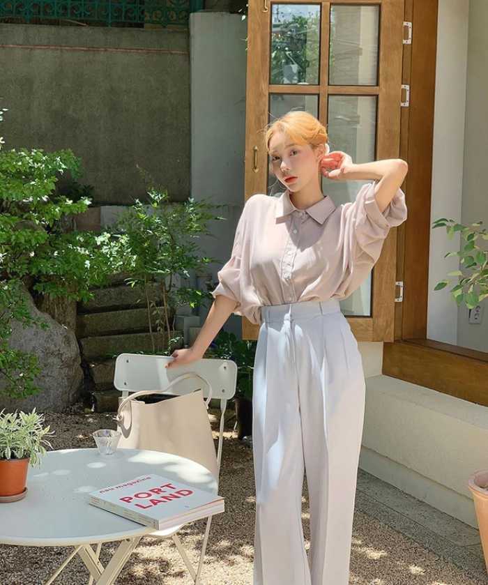 Phối quần âu với FLY88 tặng nạp đầu 188K đi làm với phong cách trẻ trung
