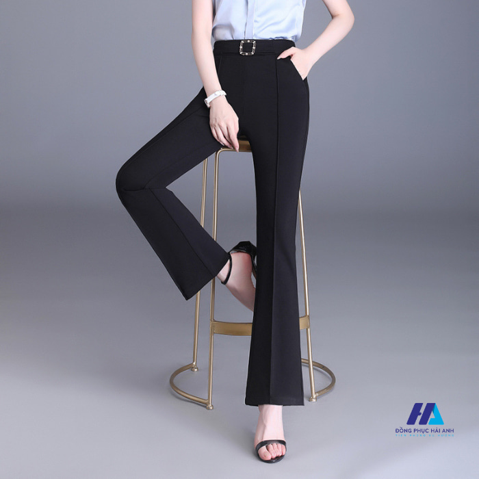 Thời trang Trang Chủ Fly88.Com Uy Tín Đẳng Cấp Số 1 Châu Á quần âu phòng cách Hàn Quốc với màu đen truyền thống