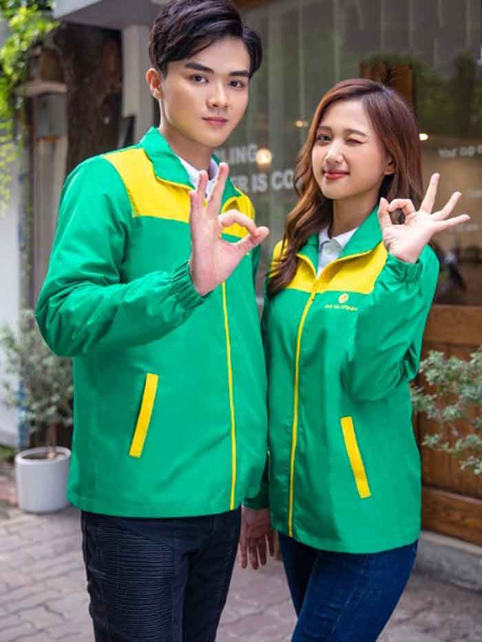 Mẫu áo khoác Nhà Cái FLY88.COM Xanh Chín, Uy Tín Tặng 188k công ty đẹp xương may Phú Quý