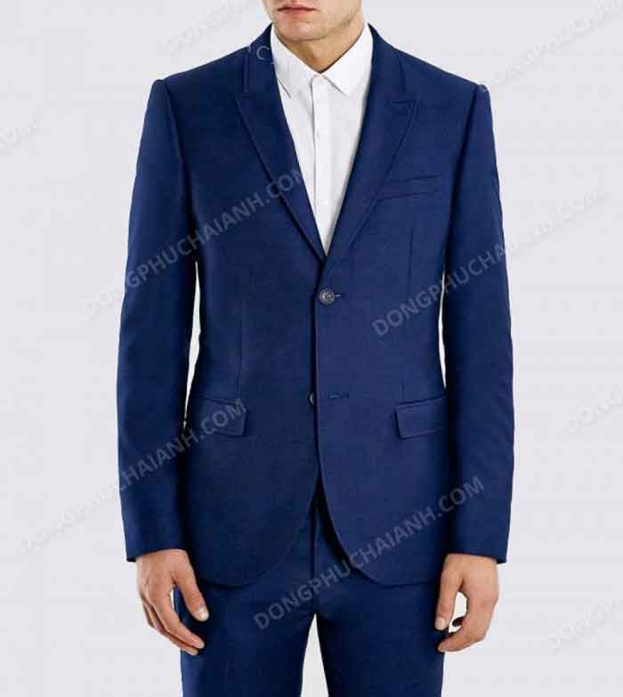 Bộ đồ vest nam Fly88 com cá cược WC 2026 xanh dương lịch lãm