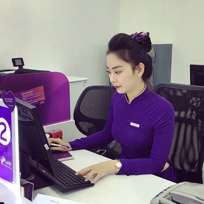 FLy88 quaytay.tv bóng đá nhân viên Fly88 com cá cược WC 2026 TPBank là áo dài tím mang màu sắc thương hiệu