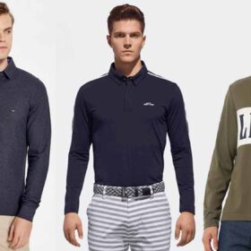 Các thương hiệu Fly88 com giải trí trực tuyến nam dài tay có cổ nổi tiếng