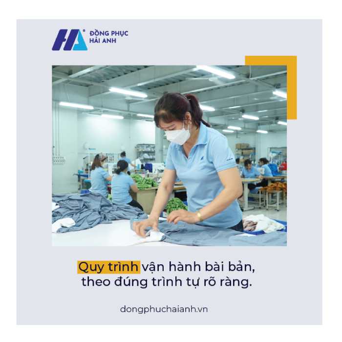 Sản xuất theo quy trình khép kín