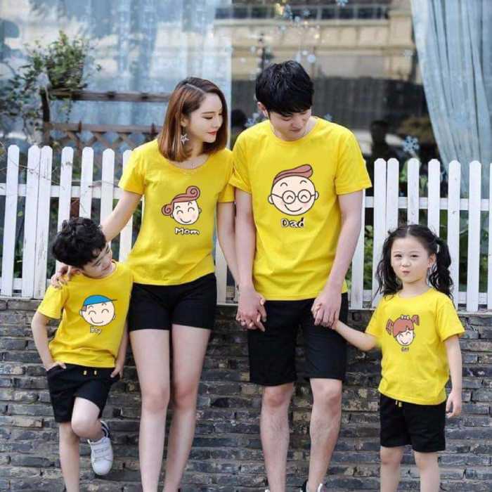 Mẫu Fly88 com giải trí trực tuyến gia đình in hình dễ thương theo yêu cầu tại Gạo House