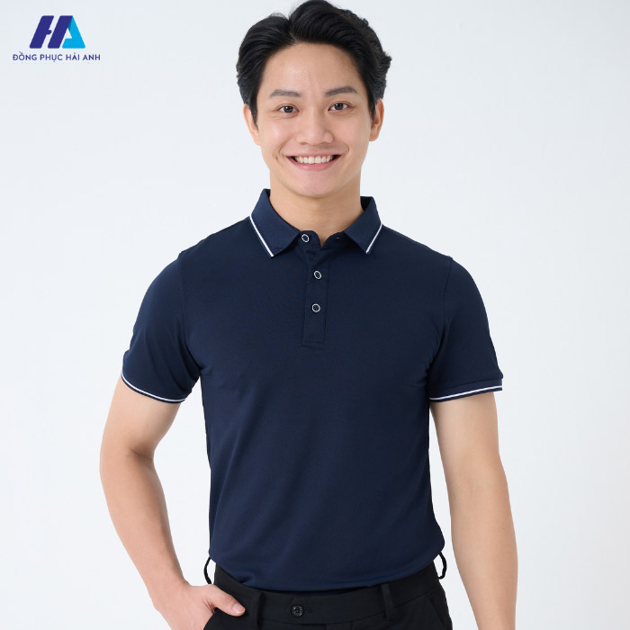 Áo polo Nhà Cái FLY88.COM Xanh Chín, Uy Tín Tặng 188k màu xanh tím than tạo nên vẻ ngoài đầy năng lượng, tươi mới