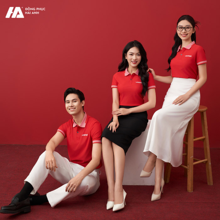 Mẫu Fly88 com giải trí trực tuyến polo màu đỏ nổi bật nhưng lịch sự