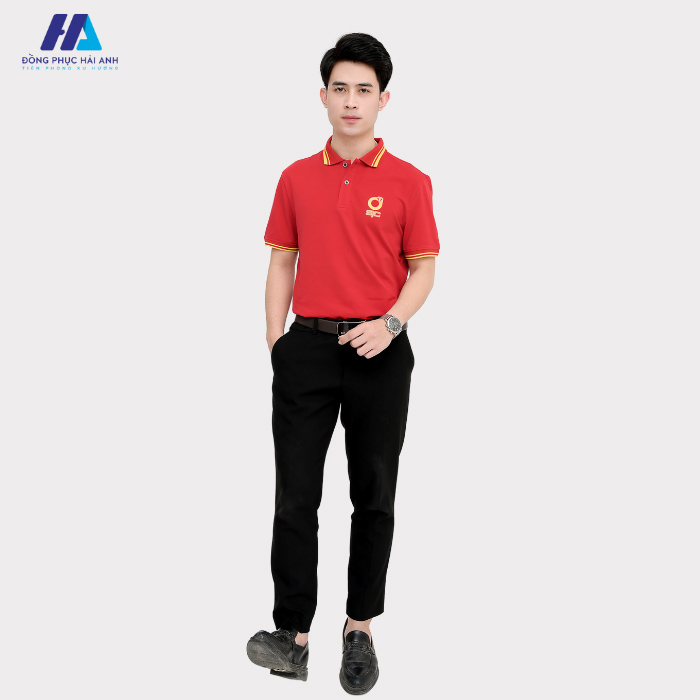 Cách phối Flyok.vip truy cập ngay đỏ dệt hai đường lé viền cho nam đơn giản