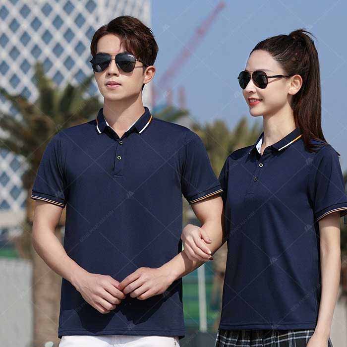 Áo polo màu tím than dáng ôm sành điệu