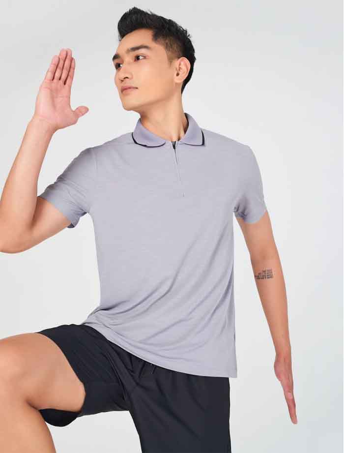 Một mẫu Fly88 com giải trí trực tuyến cổ bẻ đơn giản đến từ thương hiệu Canifa
