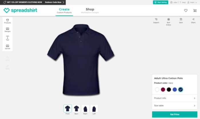 Phần mềm Spreadshirt được nhiều trong thiết kế Flyok.vip truy cập ngay công ty