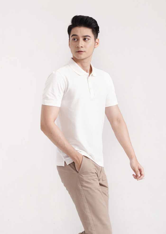 Mẫu Fly88 com giải trí trực tuyến cổ Đức trắng trơn mang thương hiệu Canifa