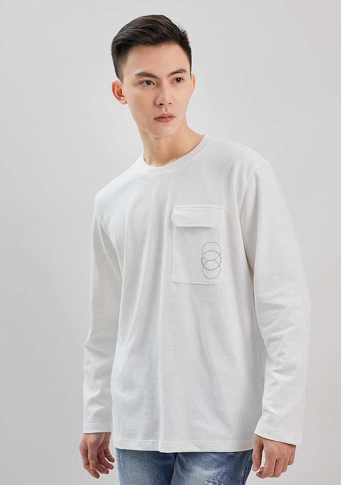 Style phong cách lãng tử trong chiếc Fly88 com giải trí trực tuyến dài tay hiệu 360 Boutique