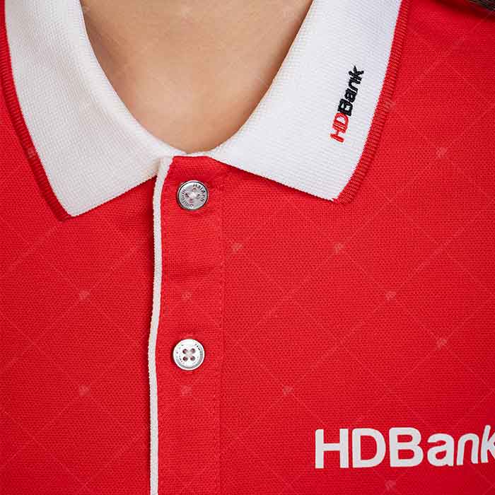 Áo polo màu đỏ Nhà Cái FLY88.COM Xanh Chín, Uy Tín Tặng 188k ngân hàng HD Bank được may bằng vải Lacoste USA bền màu và đẹp mắt