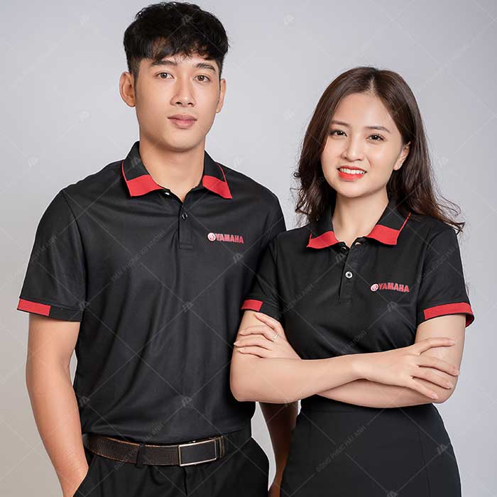 Trang phục Fly883 Mở Tài Khoản YAMAHA cổ dệt 2 màu