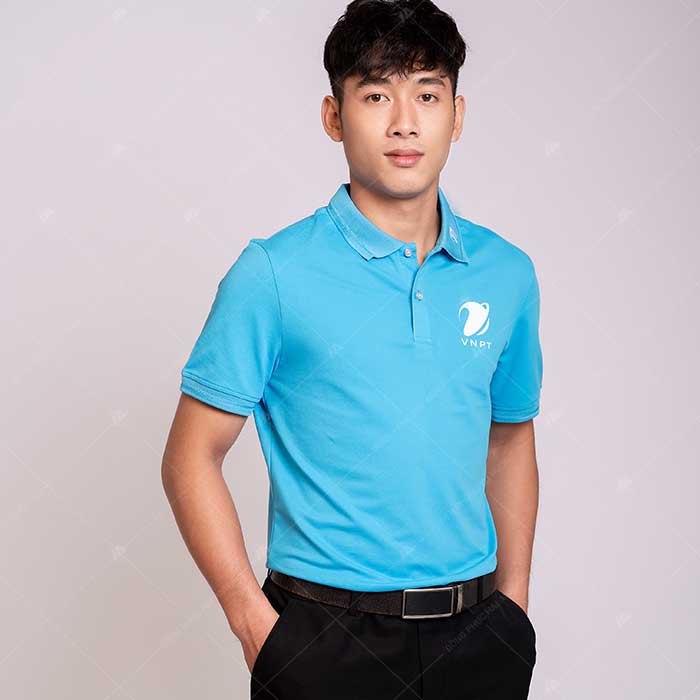 Áo polo tập đoàn bưu chính viễn thông Việt Nam VNPT được Flai88 cá cược thể thao may bằng các Trang Chủ Fly88.Com Uy Tín Đẳng Cấp Số 1 Châu Á cao cấp