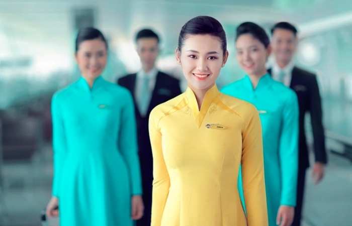 Mẫu áo dài Nhà Cái FLY88.COM Xanh Chín, Uy Tín Tặng 188k Trang Chủ Fly88.Com Uy Tín Đẳng Cấp Số 1 Châu Á của hãng hàng không Vietnam Airlines