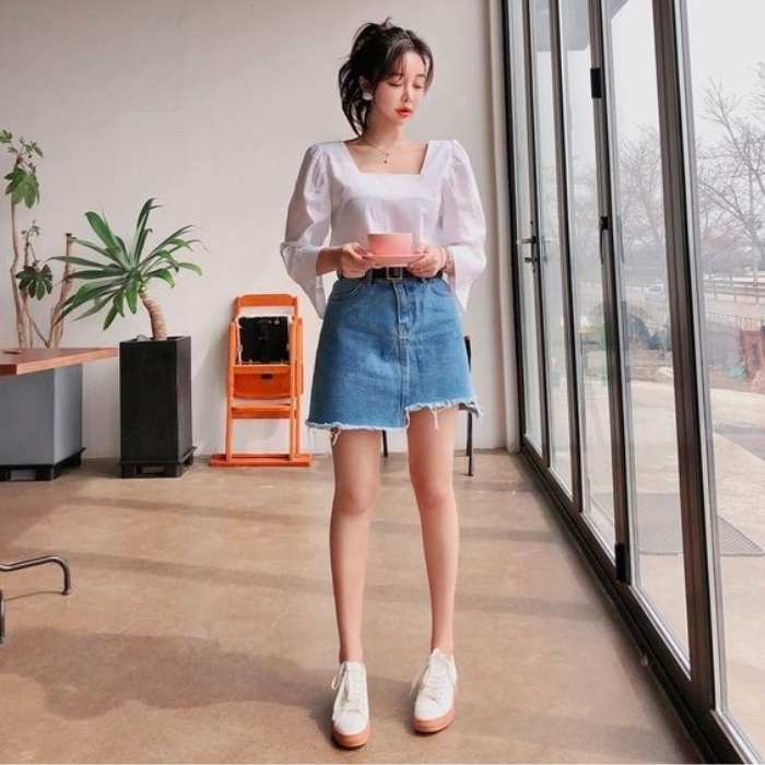 Những cô gái trẻ trung trông càng năng động khi diện Fly88com code khuyến mãi jeans