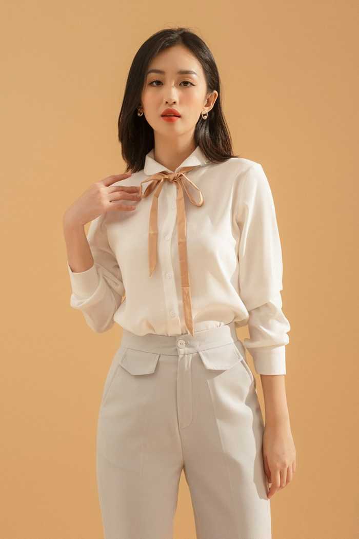 Áo sơ mi kết hợp quần Trang Chủ Fly88.Com Uy Tín Đẳng Cấp Số 1 Châu Á baggy lưng cao tone sur tone