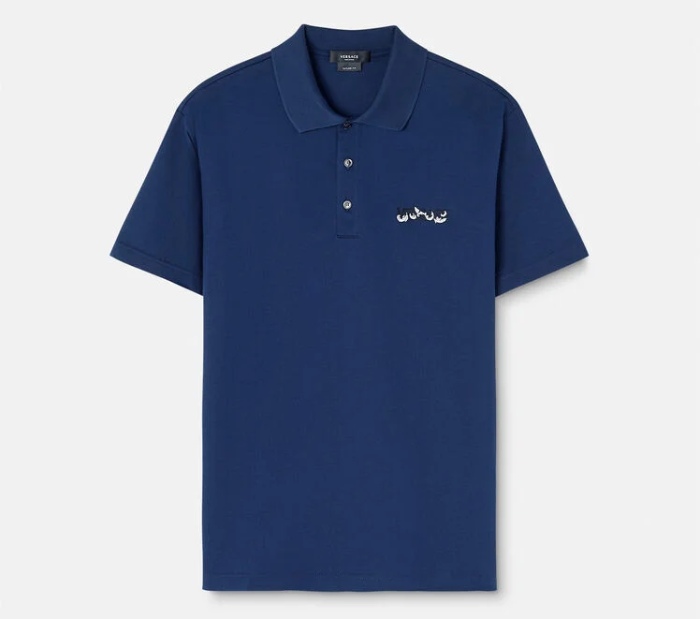 Mẫu Fly88 com giải trí trực tuyến trơn đơn sắc xanh hiệu Versace được phái mạnh yêu thích