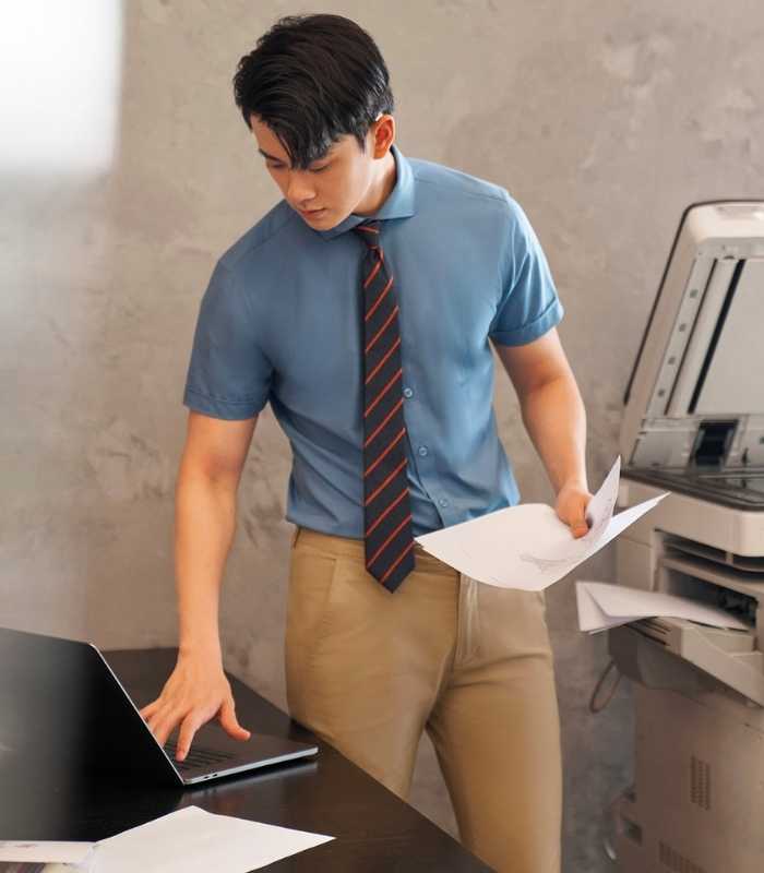 Áo sơ mi thương hiệu Biluxury nổi bật với vẻ lịch lãm