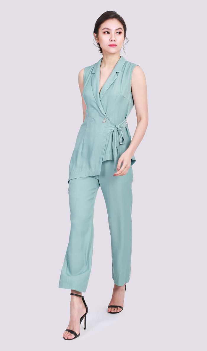 Bộ đồ áo vest Trang Chủ Fly88.Com Uy Tín Đẳng Cấp Số 1 Châu Á mùa hè màu xanh
