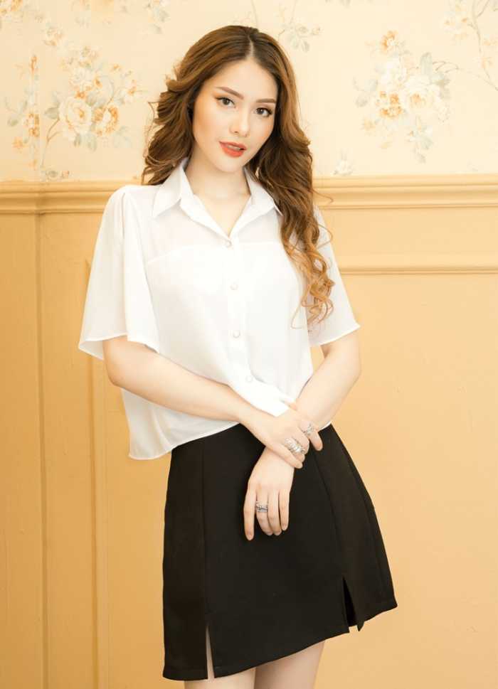 Mẫu FLY88 tặng nạp đầu 188K trắng sành điệu với kích thước vừa vặn cơ thể tôn dáng