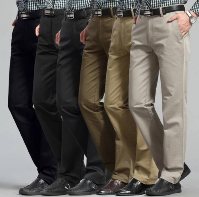 Quần kaki nam đa dạng sắc màu cho quý ông tha hồ lựa chọn