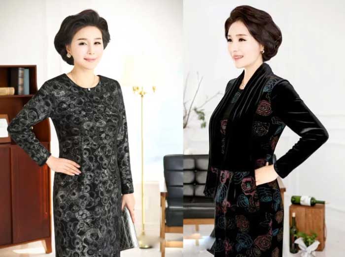 Mẫu đầm nhung quý phát thích hợp cho các bữa tiệc