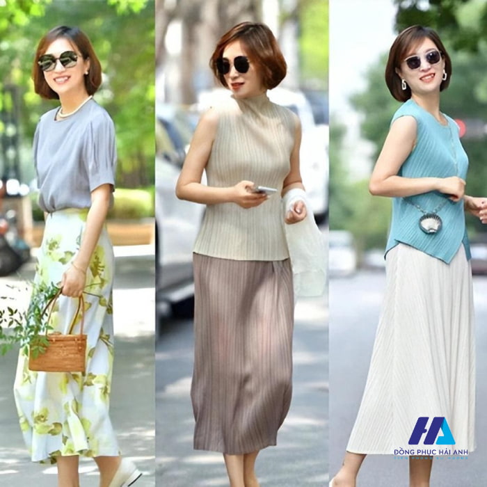 Các shop thời trang trung niên U50 mang lại vẻ đẹp trẻ trung cho các nàng