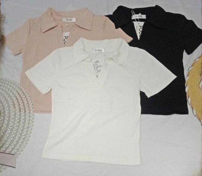 Áo polo Fly8888 Đăng ký tài khoản croptop giúp chị em khoe vòng 2 khéo léo