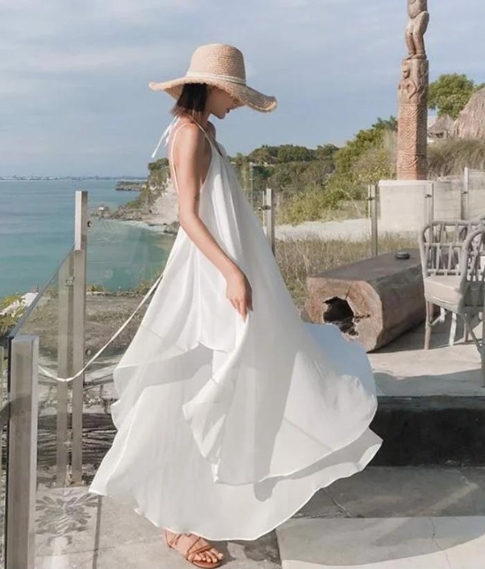 Mẫu đầm maxi đẹp cho cô nàng thướt tha
