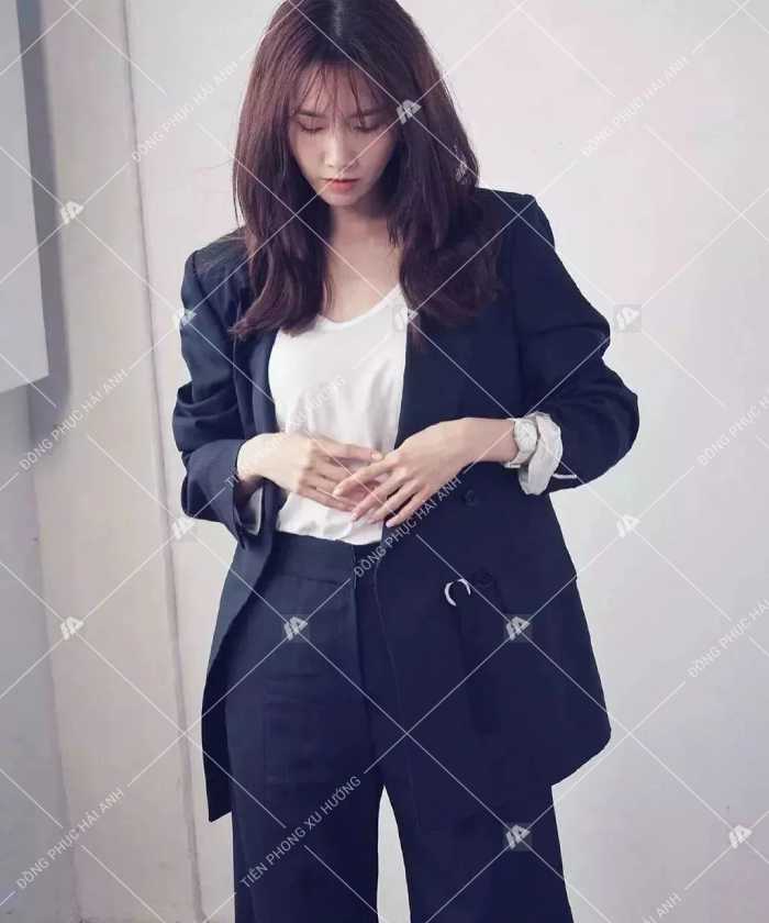 Set vest cùng quần âu Trang Chủ Fly88.Com Uy Tín Đẳng Cấp Số 1 Châu Á tone sur tone đen lịch sự