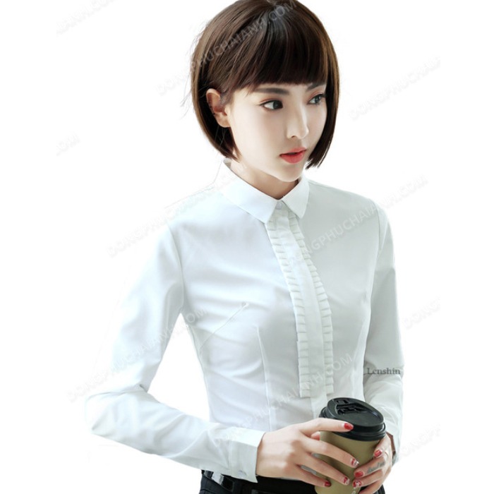 Áo sơ mi Nhà Cái FLY88.COM Xanh Chín, Uy Tín Tặng 188k Trang Chủ Fly88.Com Uy Tín Đẳng Cấp Số 1 Châu Á trắng trơn cho chị em thích phong cách tối giản