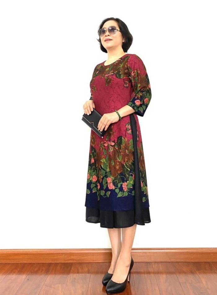 Áo dài cách tân đẹp, sang trọng cho quý bà dự tiệc