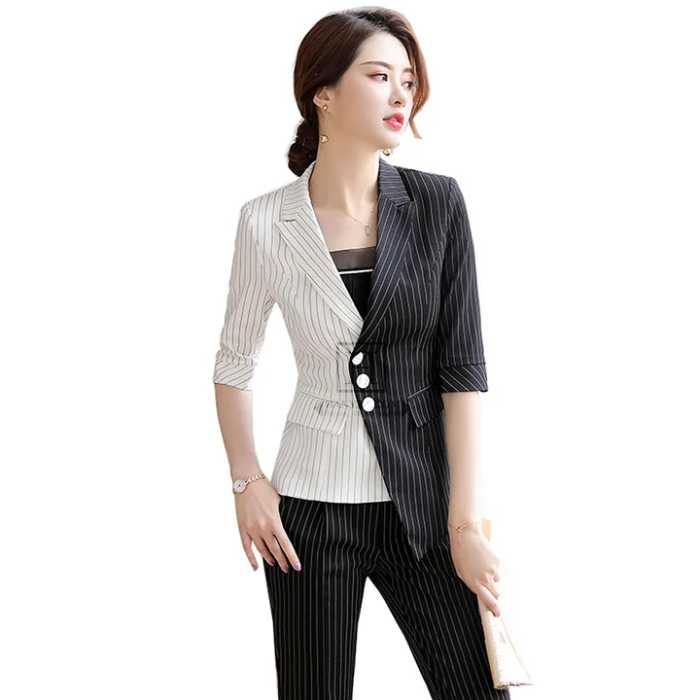 Set vest cho nàng Trang Chủ Fly88.Com Uy Tín Đẳng Cấp Số 1 Châu Á cá tính với mẫu áo hai màu đen trắng