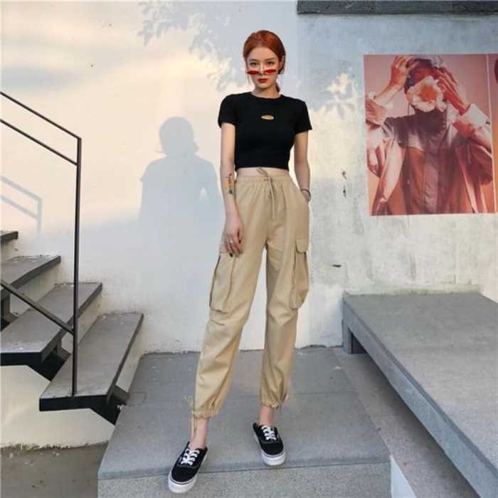 Quần baggy lưng thun Fly8888 Đăng ký tài khoản jogger cá tính