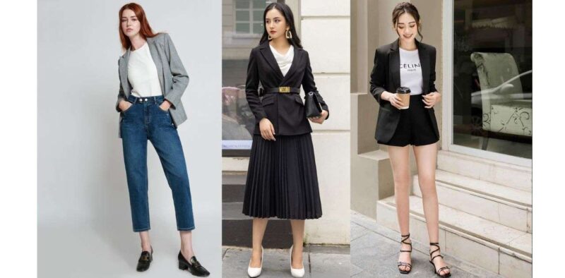 Các mẫu suit vest nữ đẹp, sang chảnh cho chị em