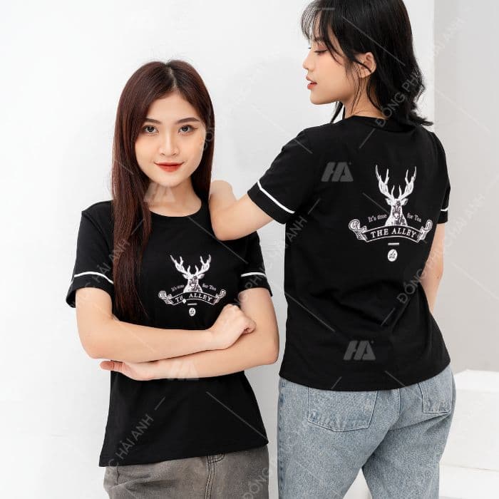 Mẫu Áo thun cổ tròn Nhà Cái FLY88.COM Xanh Chín, Uy Tín Tặng 188k nhân viên The Alley- FLY888 Tỷ Lệ Kèo Hấp