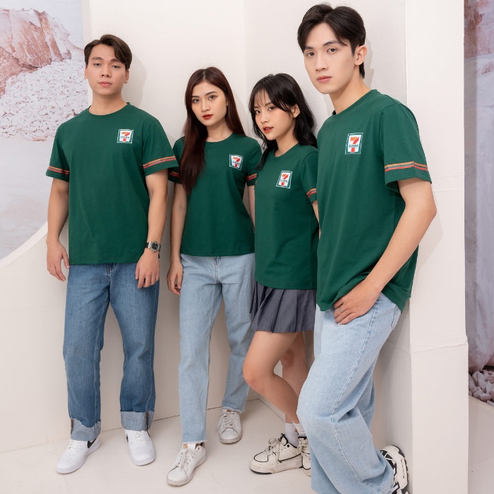 Mẫu Áo Thun Fly88 là nhà cái nổi bật đặc biệt uy tín trong lĩnh vực cá cược trực tuyến tại Việt Nam Cổ Tròn 7- Eleven