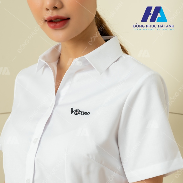 Áo sơ mi Nhà Cái FLY88.COM Xanh Chín, Uy Tín Tặng 188k màu trắng ngắn tay VCCorp được may từ chất vải cao cấp