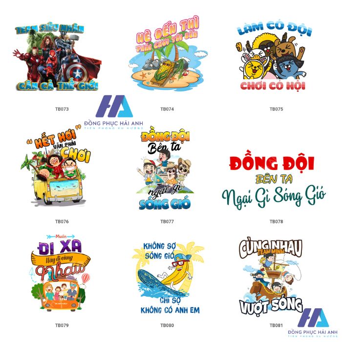 Bộ sưu tập hình in Logo áo Team Building du lịch - FLY888 Tỷ Lệ Kèo Hấp