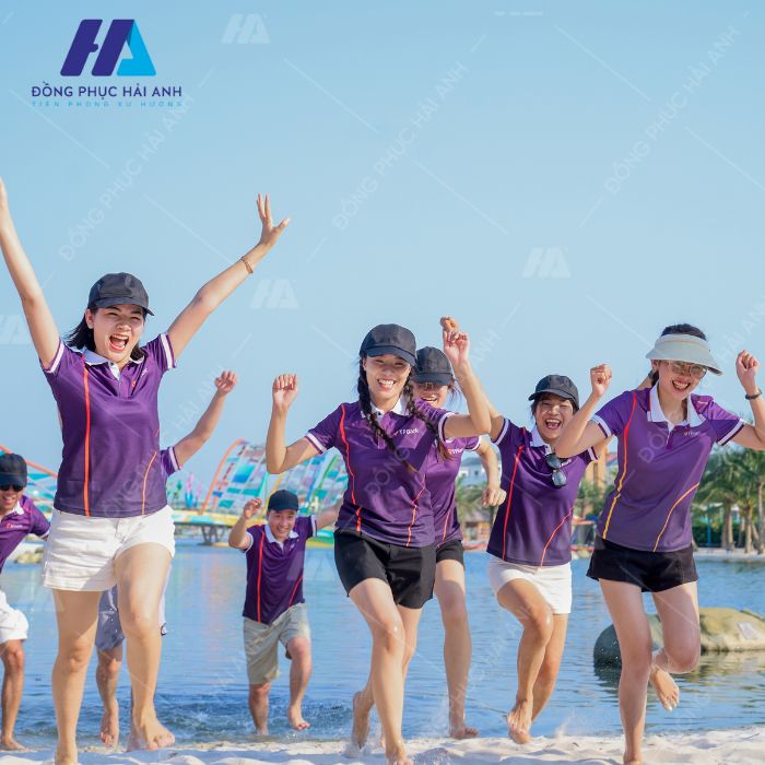 mẫu áo team building ngân hàng TPbank- FLY888 Tỷ Lệ Kèo Hấp