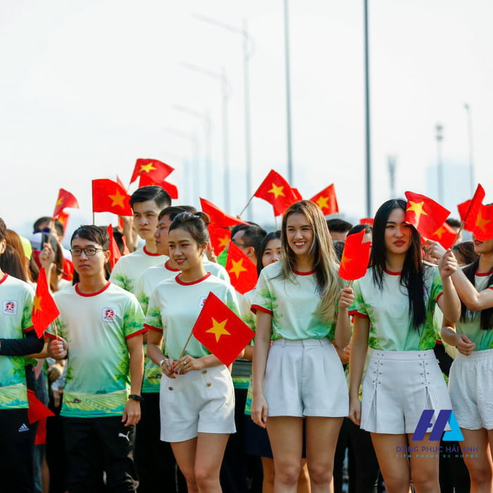 Áo team building, sự kiện ngân hàng Agribank