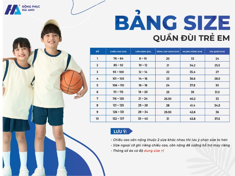 bảng size quần đùi Nhà Cái FLY88.COM Xanh Chín, Uy Tín Tặng 188k trẻ em